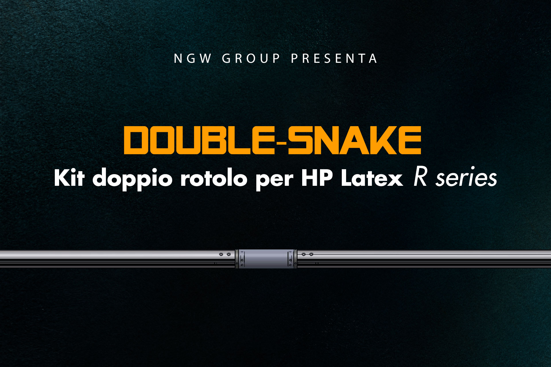 Double-Snake - Kit doppio rotolo per HP Latex R series 