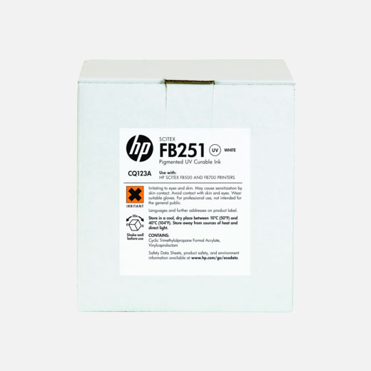 CQ123A - Cartuccia HP FB251 Bianco 2 lt