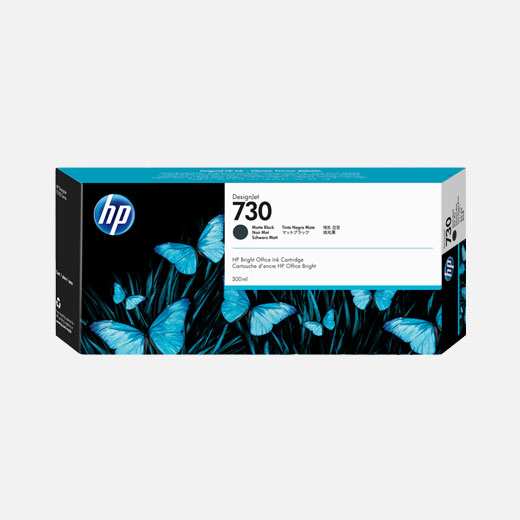 P2V71A - Cartuccia HP 730 Nero opaco 300 ml